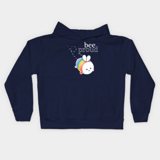 Pride Bee classic Kids Hoodie